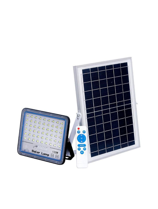 IP66 LED Solar Flood Light with Remote 200W - 4 pack