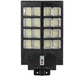 1000W Wireless Solar LED Street Light with Sensor, Remote and Pole- 2 Pack