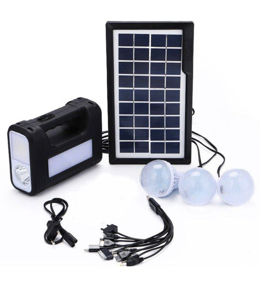 MSM - Portable Solar Lighting & Charger Kit