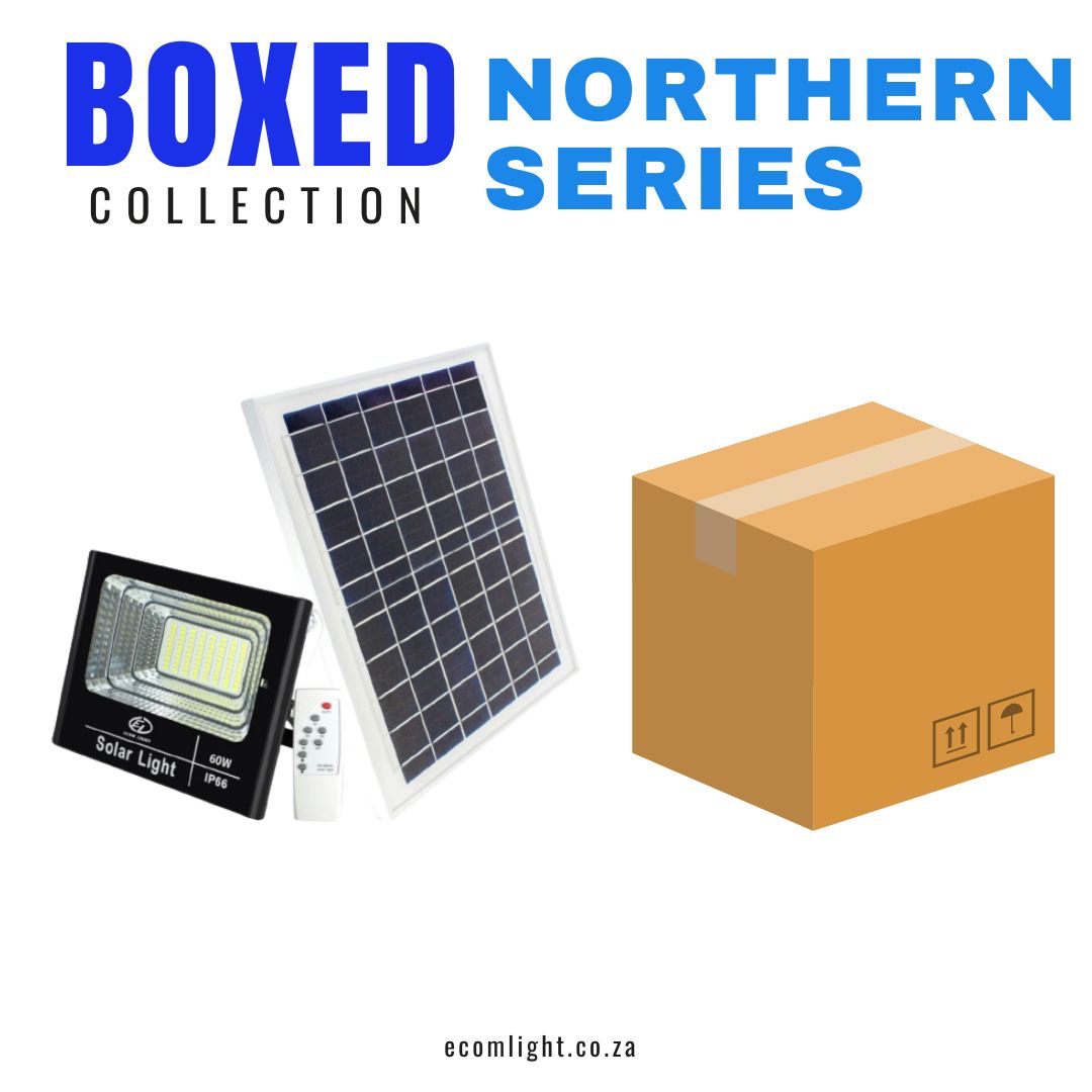 60W Solar Flood Spot Light - Northern Series 8pcs, 1 box