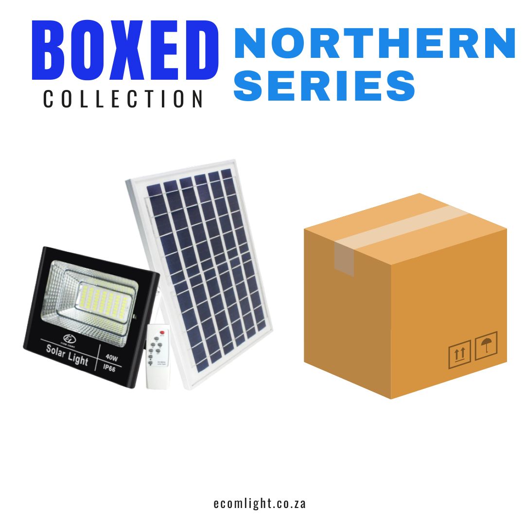 40W Solar Flood Spot Light - Northern Series 10pcs, 1 box