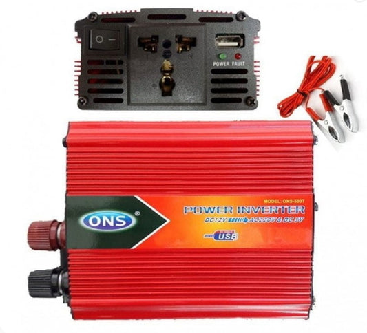 Ons inverter transformer from 12V to 220V 500W – Power Inverter