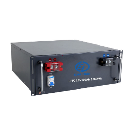 LiFeP04 25.6V 100Ah 2560Wh Battery