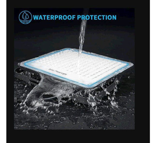 IP66 Solar Flood Spot Light Strobe 300W- 8 Pack