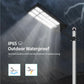 1000W Wireless Solar LED Street Light with Sensor, Remote and Pole- 2 Pack