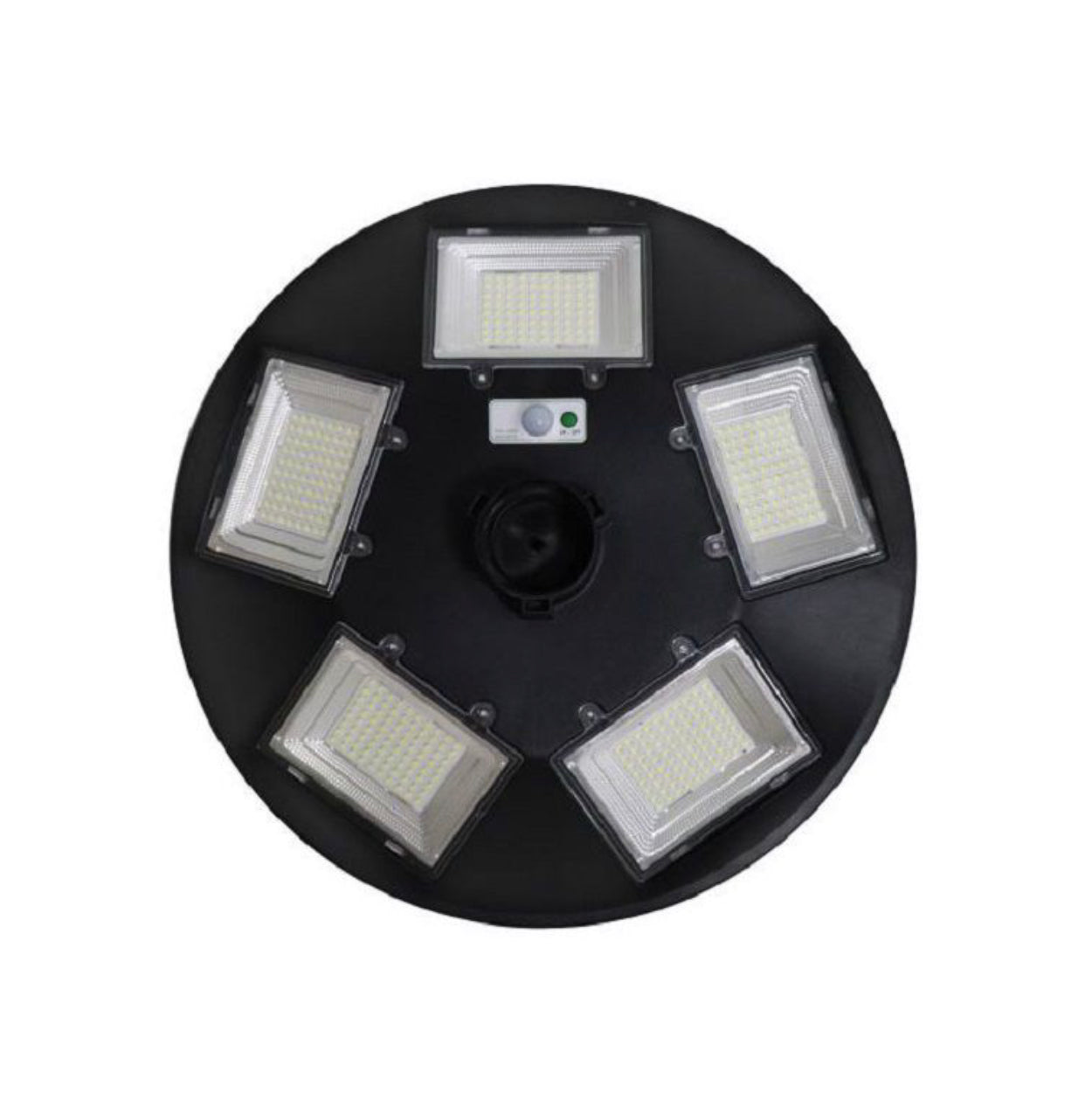 Garden Light Round Five Heads Plastic Case with Light Control