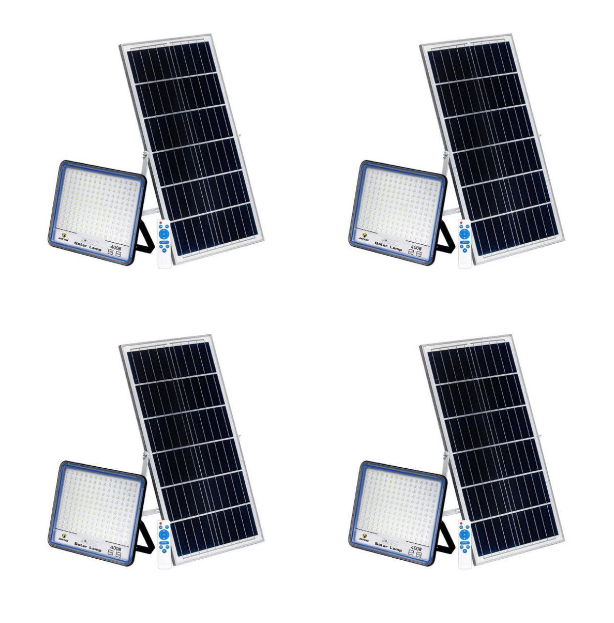 Led Panel Flood 400W Solar Powered LED Flood Light- 4 Pack – Ecomlight