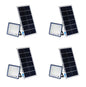 400W Solar Powered LED Flood Light With Panel & Remote- 4 Pack