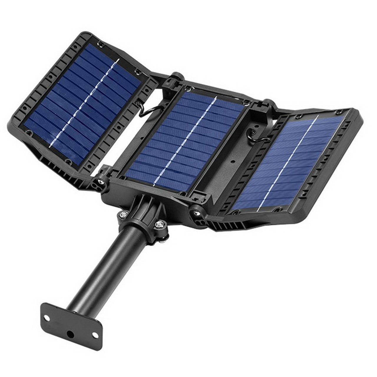 60W 3 Heads Smart Sensor Outdoor Solar Flood Light- 4 Pack