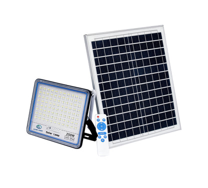 IP66 LED Solar Flood Light with Remote 250W - 4 Pack