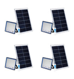 IP66 LED Solar Flood Light with Remote 300W - 4 Pack