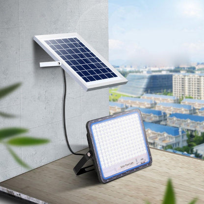 800W Solar Powered LED Flood Light With Panel & Remote-IP66